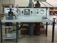 Phase equilibria apparatus with supercritical CO2 and optical cell